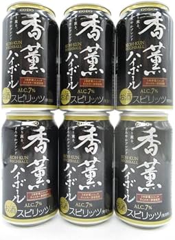 Amazon.co.jp: 【6缶セット】 香薫 KOH-KUN ハイボール 350ml×6